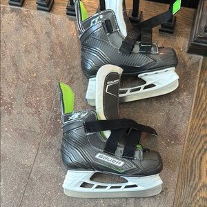 Bauer Kids Skates - Black and Green